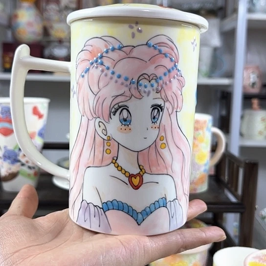 手绘高温釉下彩陶瓷