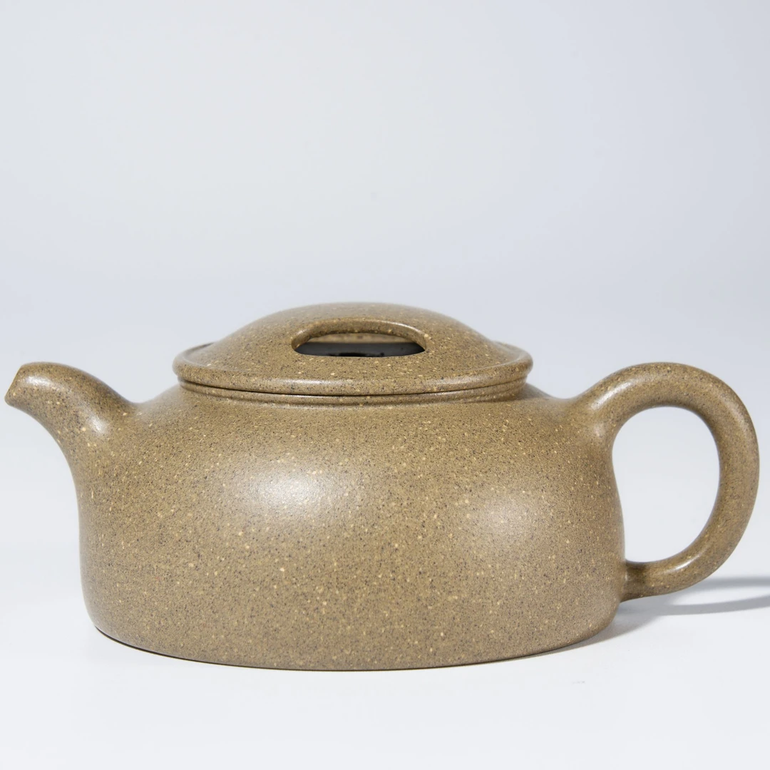 全手制牛盖莲子紫砂壶