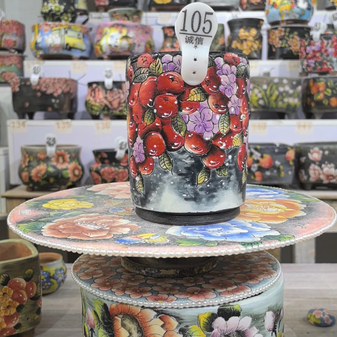 花盆红泥景德镇花盆