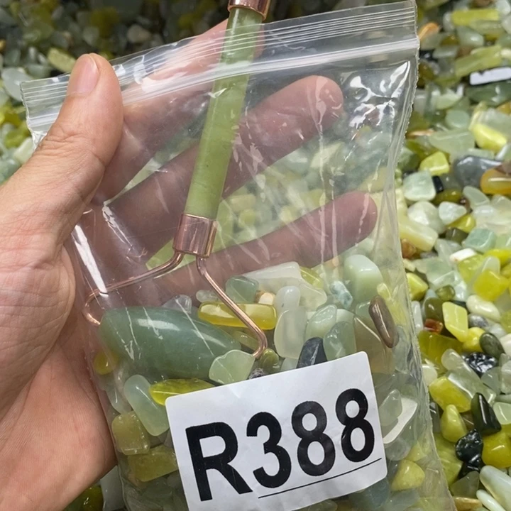 蛇纹石玉未镶嵌鱼缸石