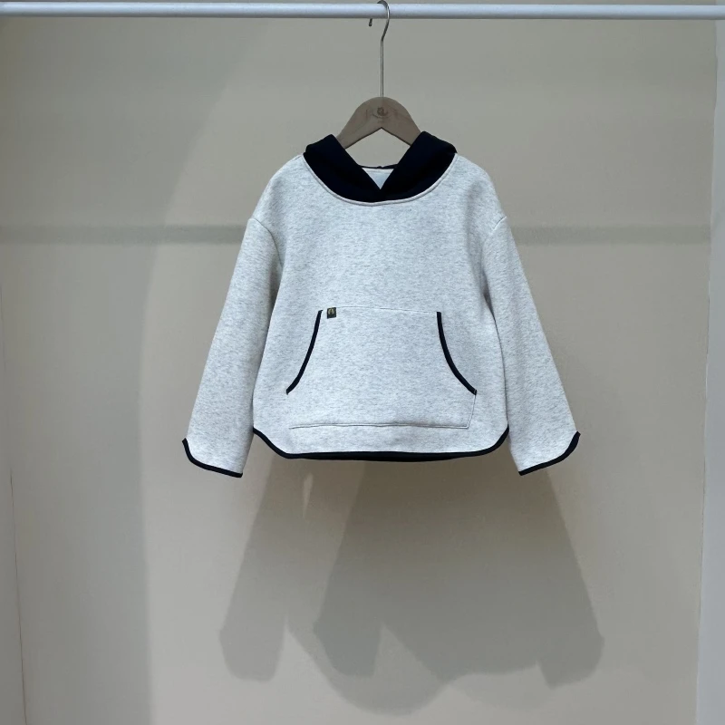 310912 【禾雀】2025冬季新款男童女童连帽时尚卫衣