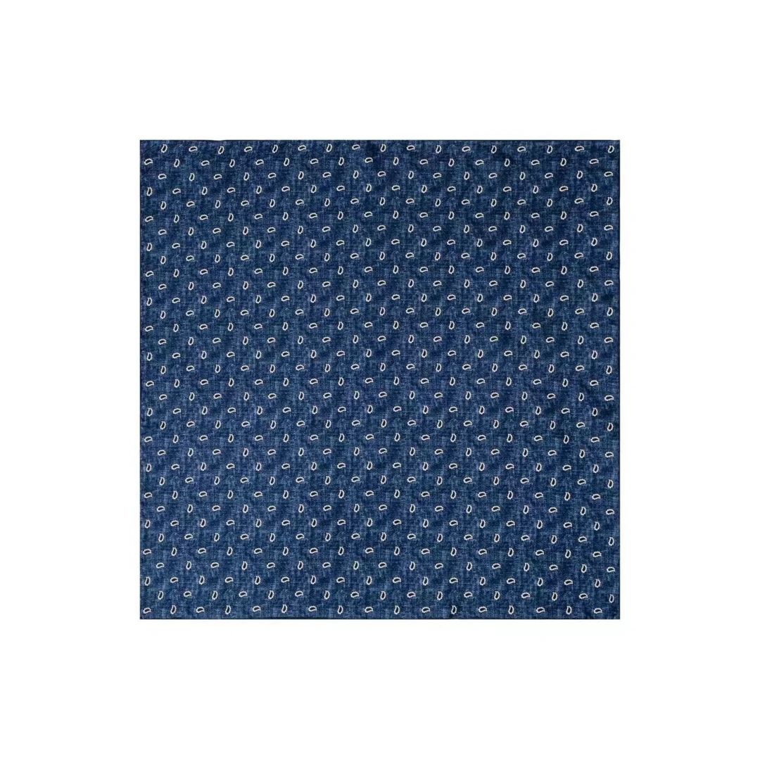 青慕知湫【腰果花】100%桑蚕丝真丝方巾