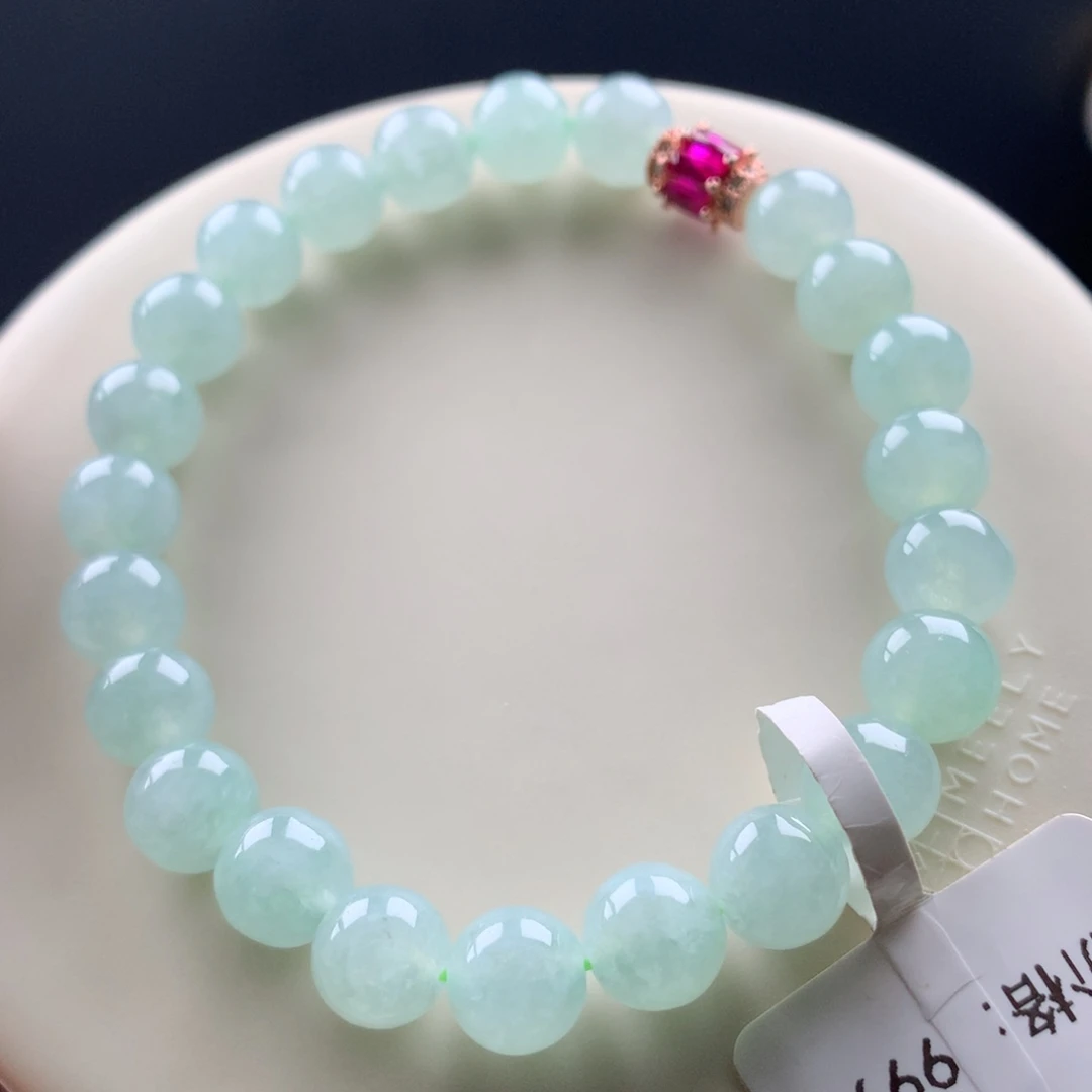 翡翠未镶嵌手链卡8