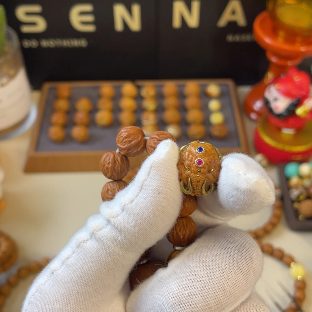 0***哥猴头核桃吊坠猴头搭配