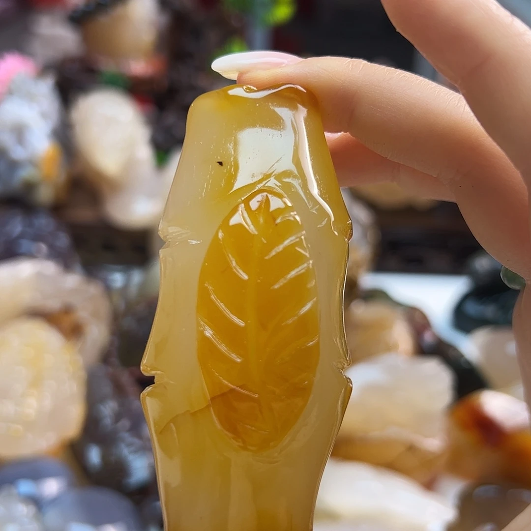 玛瑙/玉髓未镶嵌颈饰