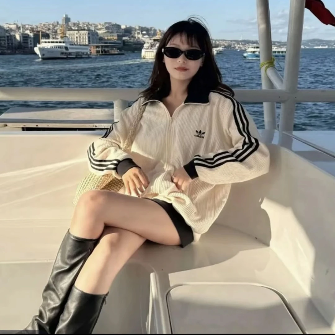 【撤柜福利】Jennie同款立领常规款春秋季运动外套男女百搭时尚