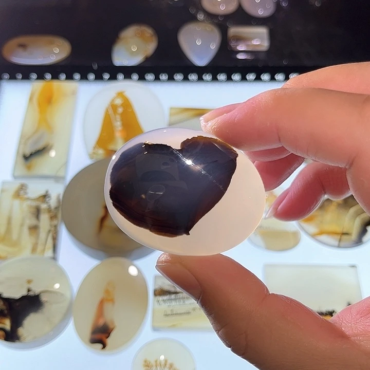 玛瑙/玉髓未镶嵌吊坠(不含链)