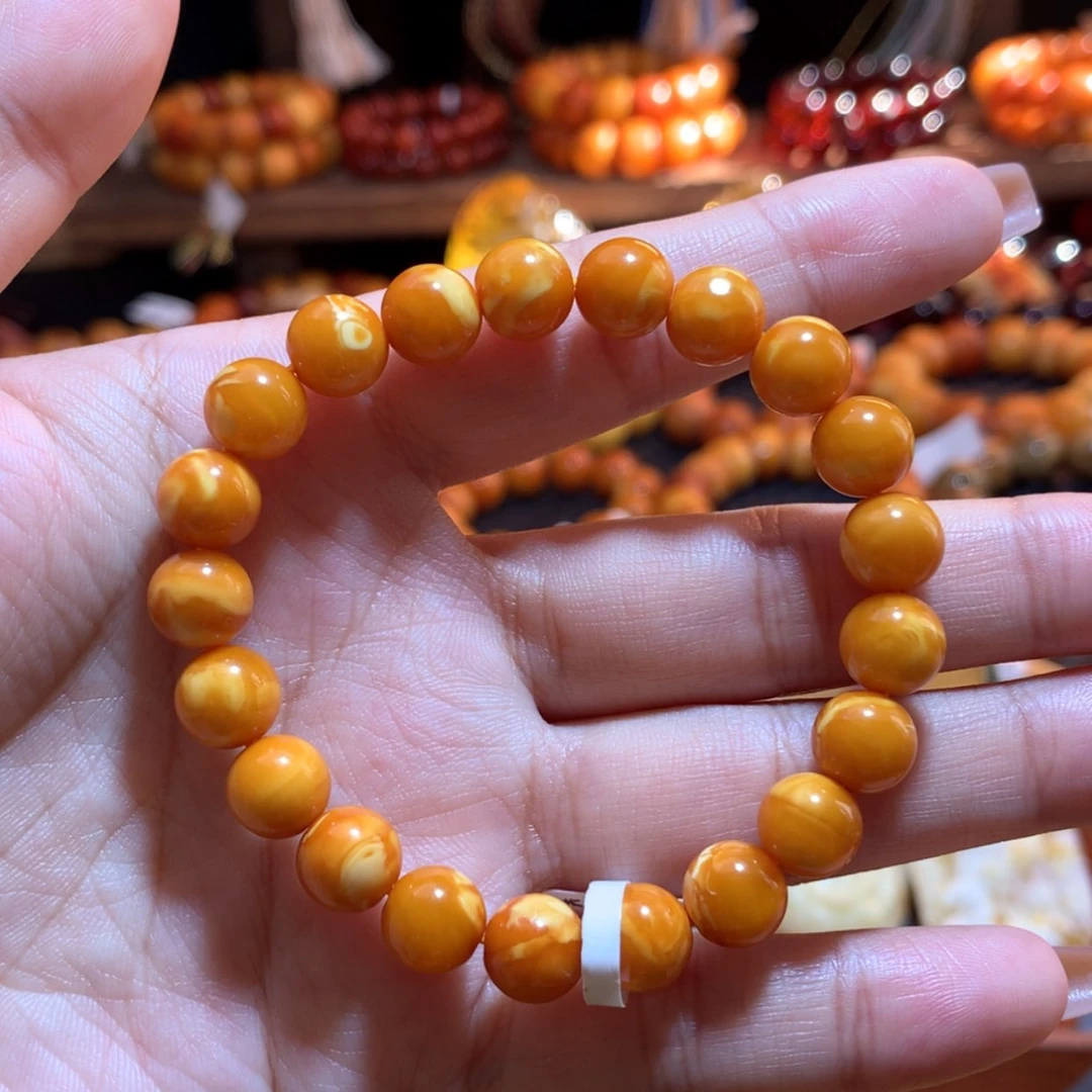 【闪购商品】手串蜜蜡未镶嵌蜜蜡手串