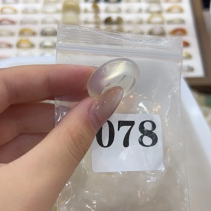 合金戒指玛瑙/玉髓78港17