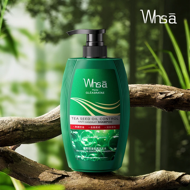 Whsa茶籽控油去屑洗发水800ml-CZ