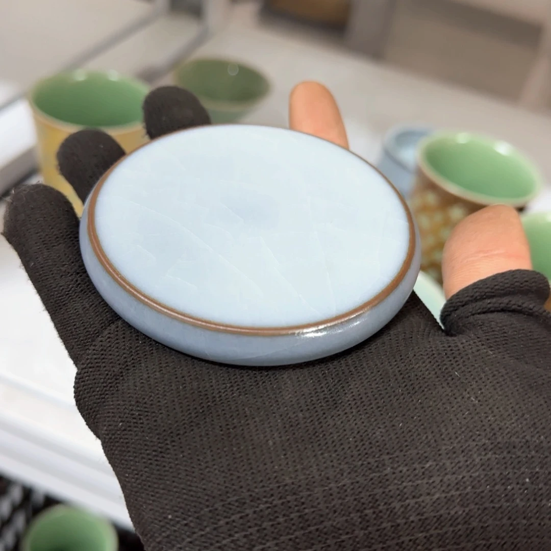 小金茶具青瓷茶器