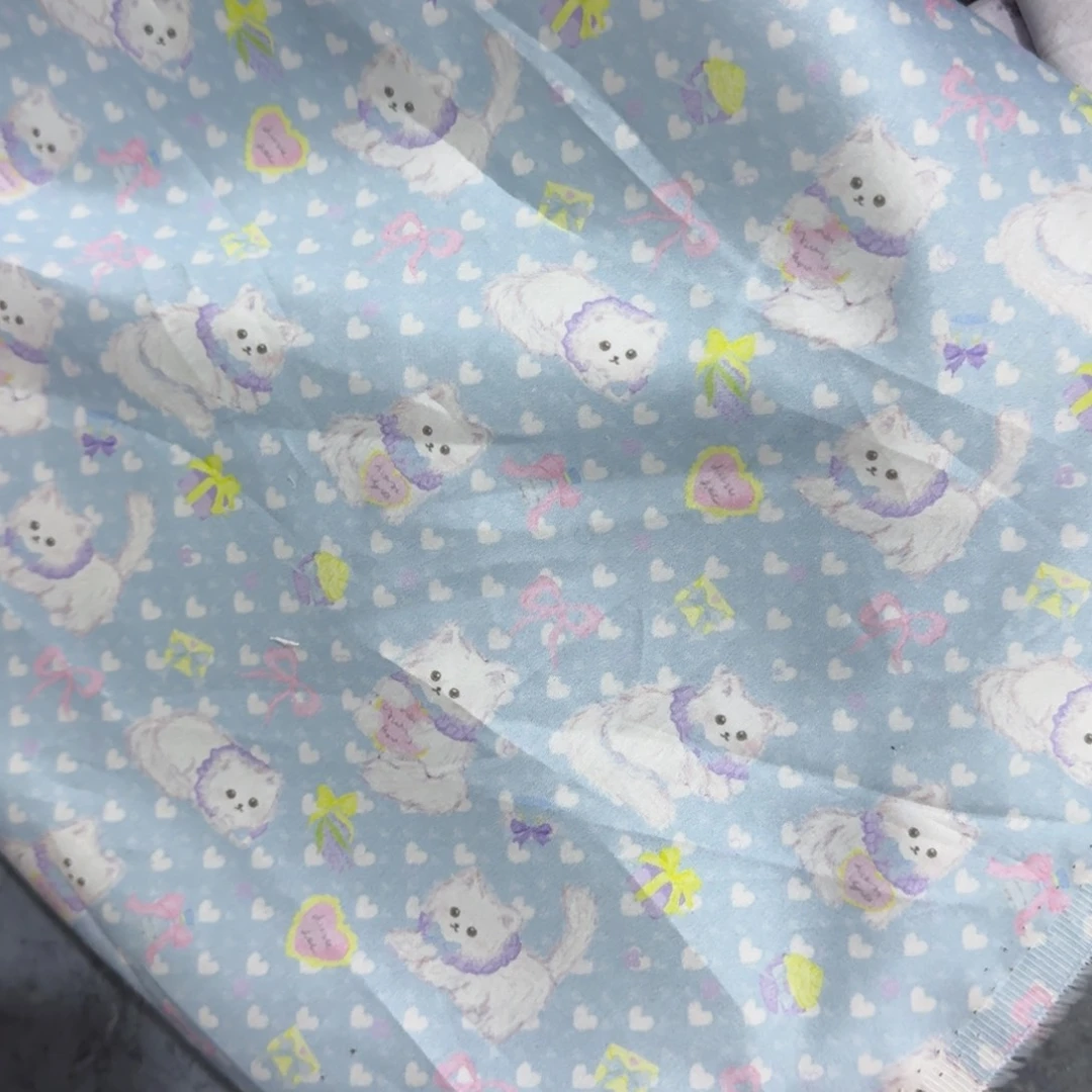 棉纯棉60支加密贡缎1米价X1.1米宽E福利