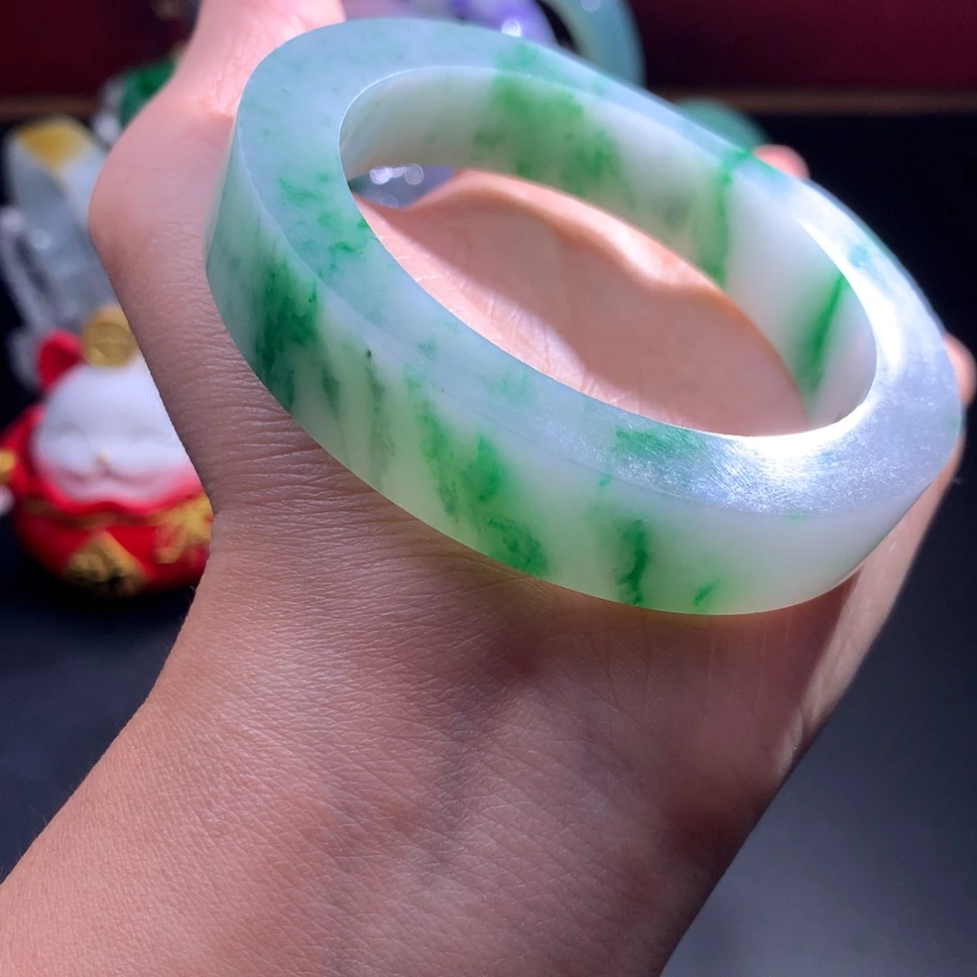定制翡翠翡翠手镯未镶嵌