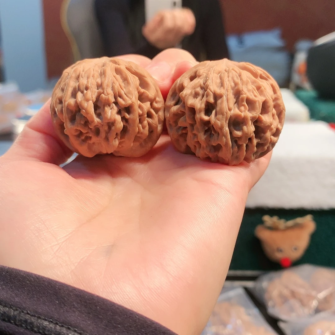 【闪购商品】吊坠文玩核桃饕餮纹 39尺