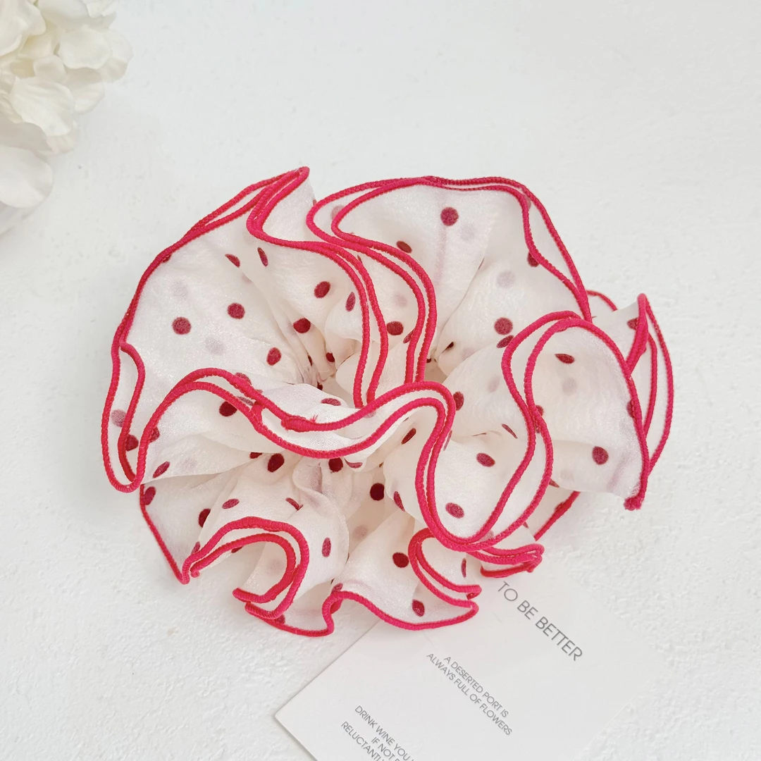 BAOSHATI/宝莎缇F-1340法式温柔大肠波点发圈