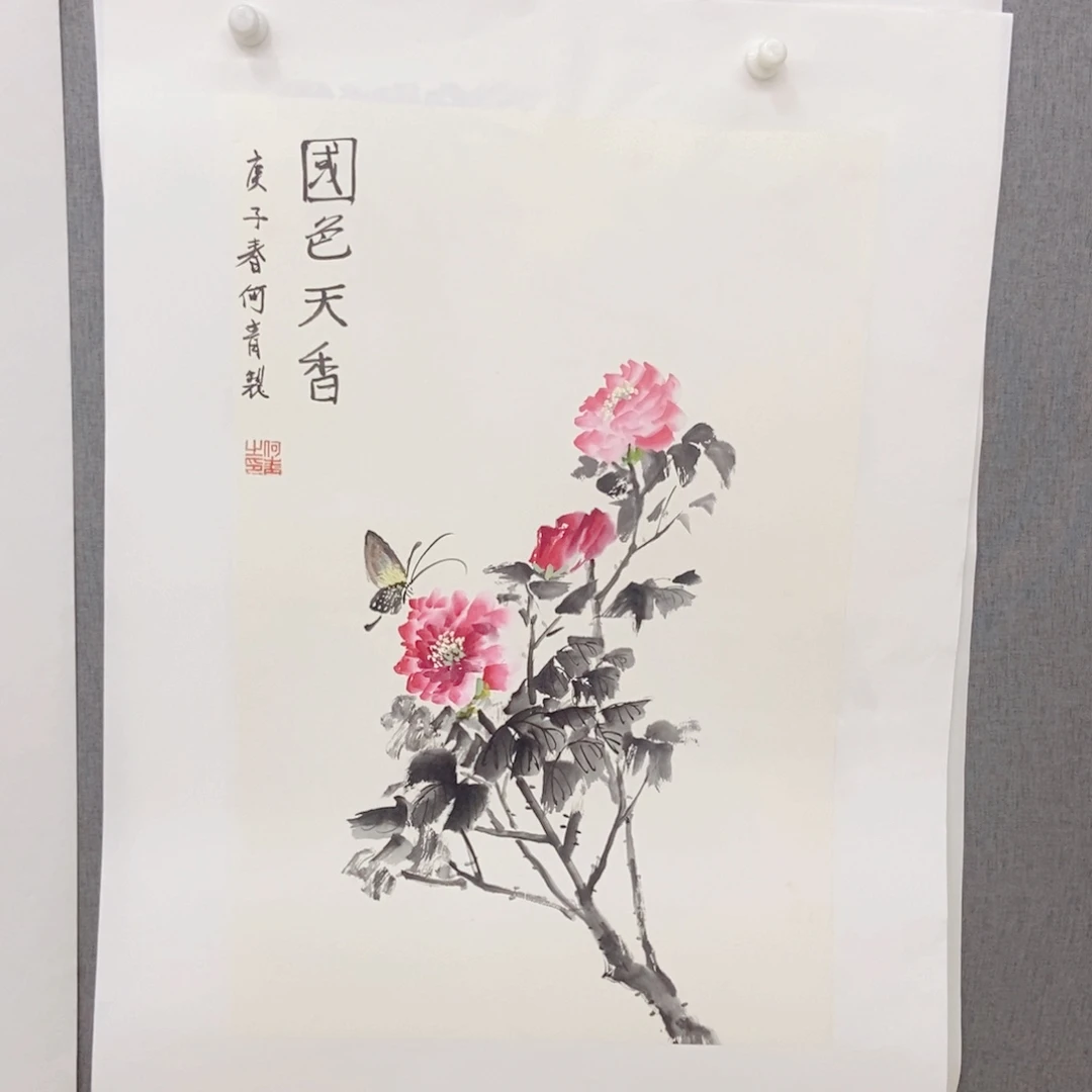国画手写手绘国画135