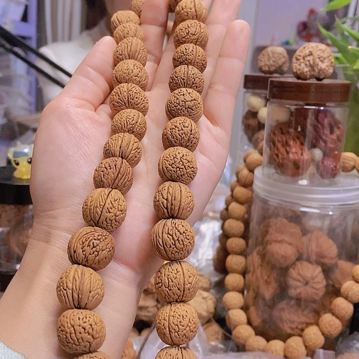 【闪购商品】文玩核桃把件脑纹手持