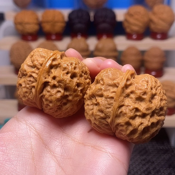 文玩核桃吊坠门墩12