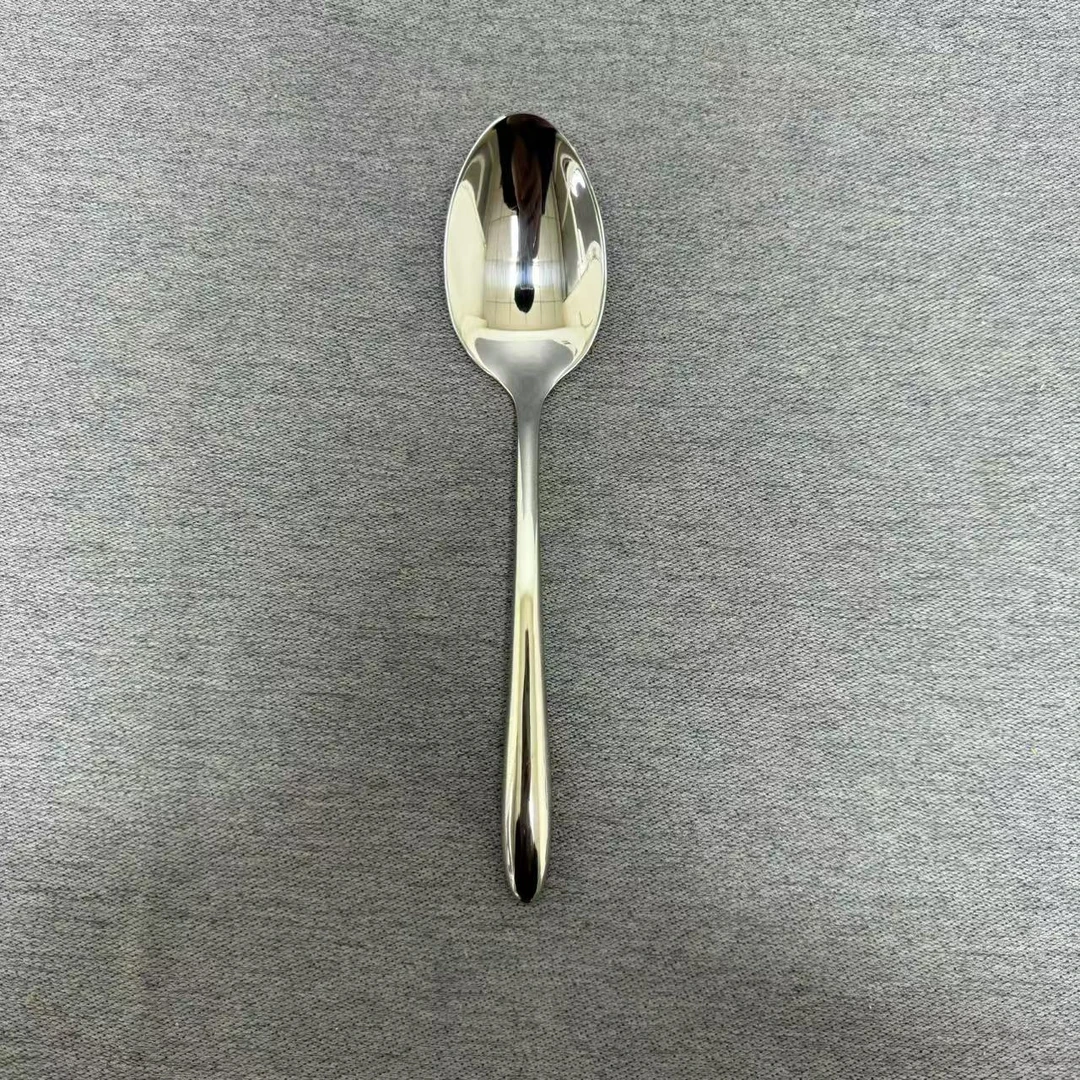 1-032 不锈钢实心传代勺子 长约20CM