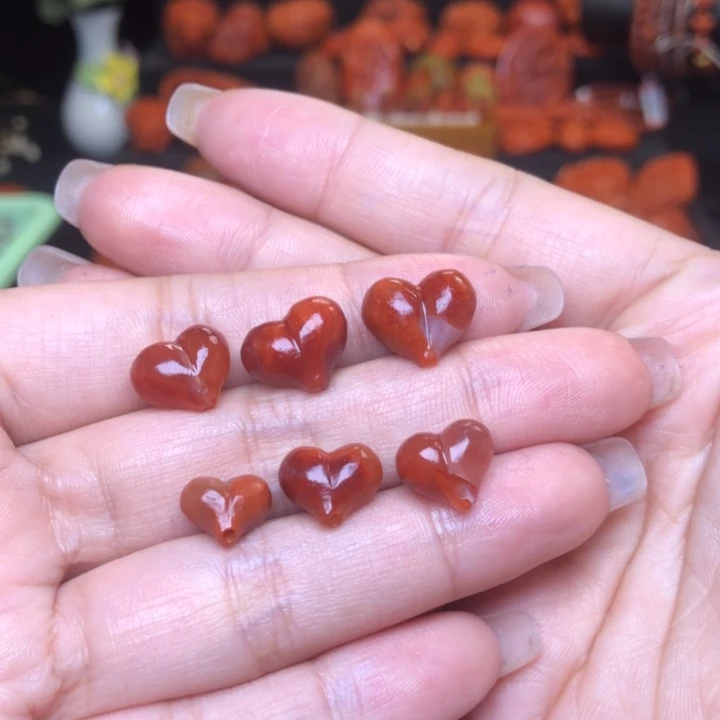 南红玛瑙未镶嵌吊坠(不含链)