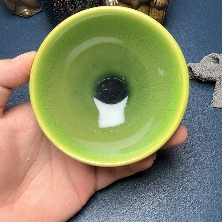 茶盏建盏手握泡茶主人杯