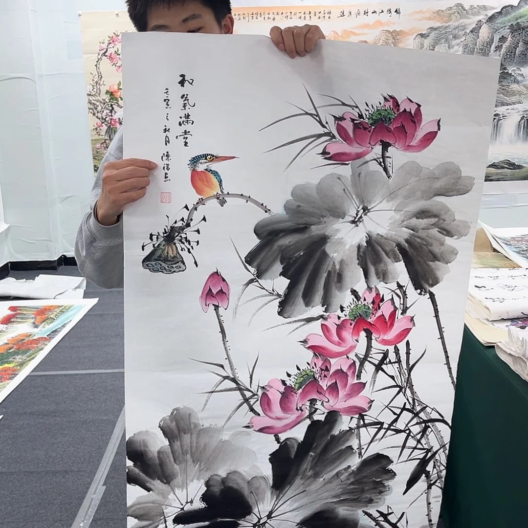 国画宣纸国画纯手绘作品