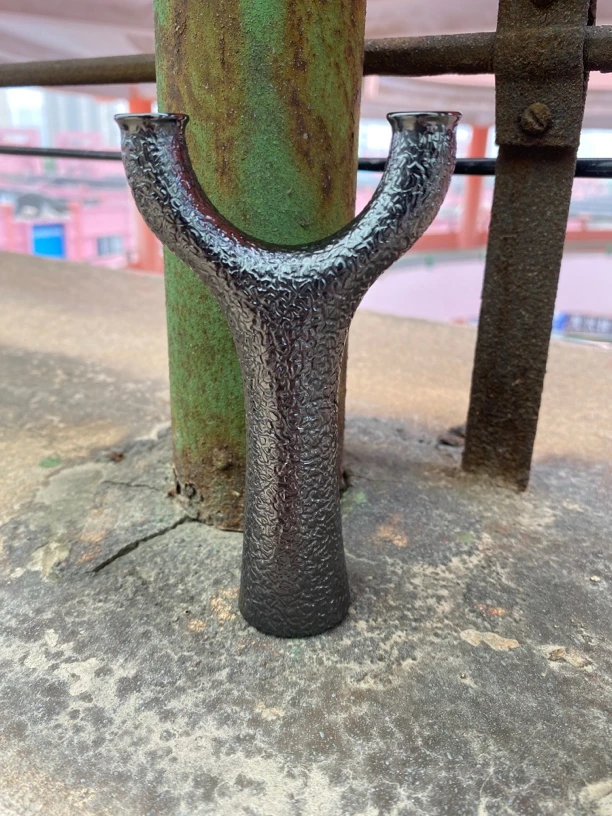 钛合金TC21直柄飞虎弓橘皮硬化手感舒适7015