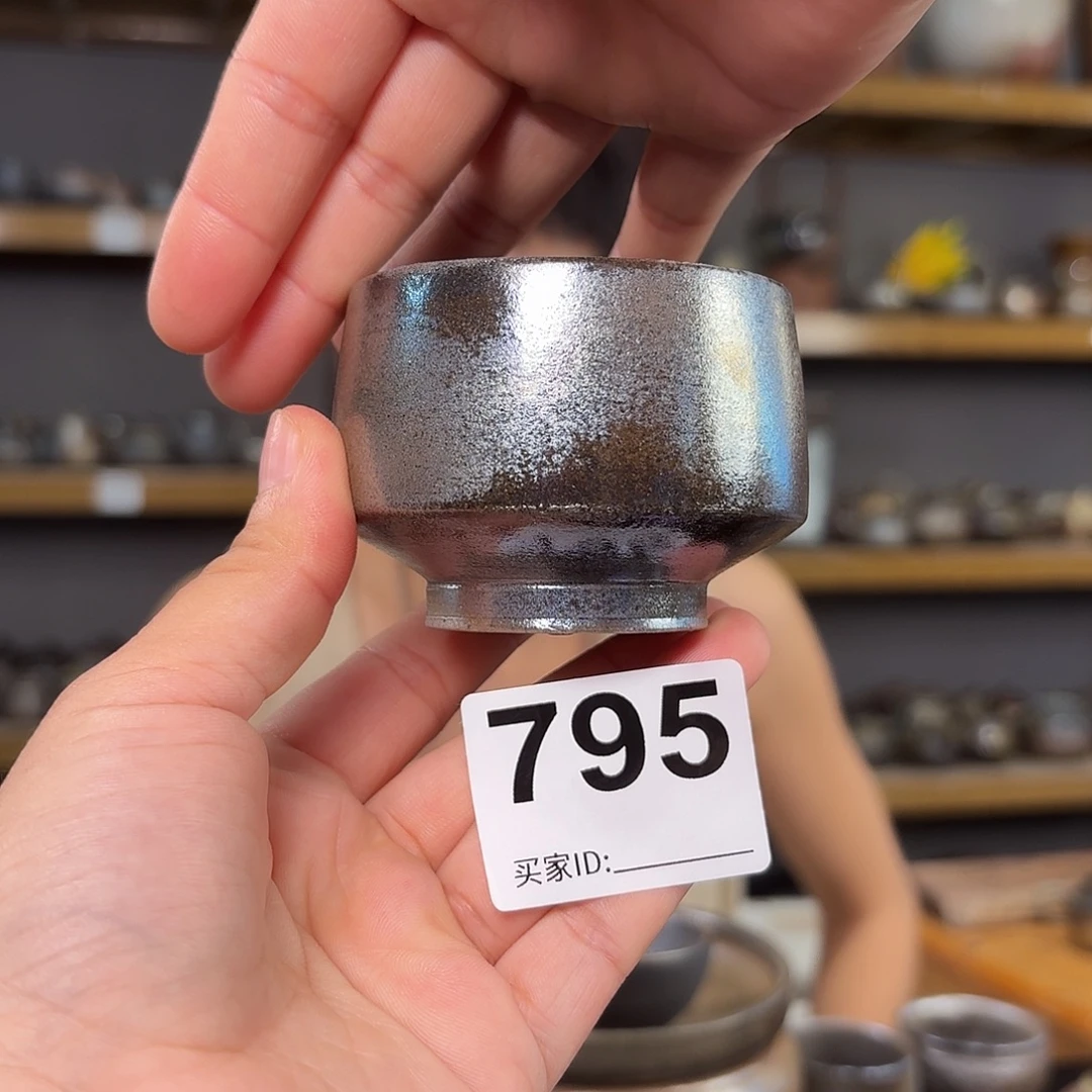 安***亿坭兴陶柴烧全手工原矿泥料杯