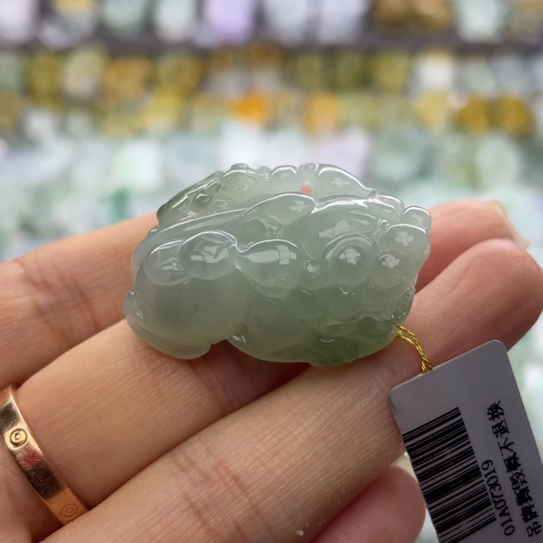 颈饰未镶嵌翡翠貔貅