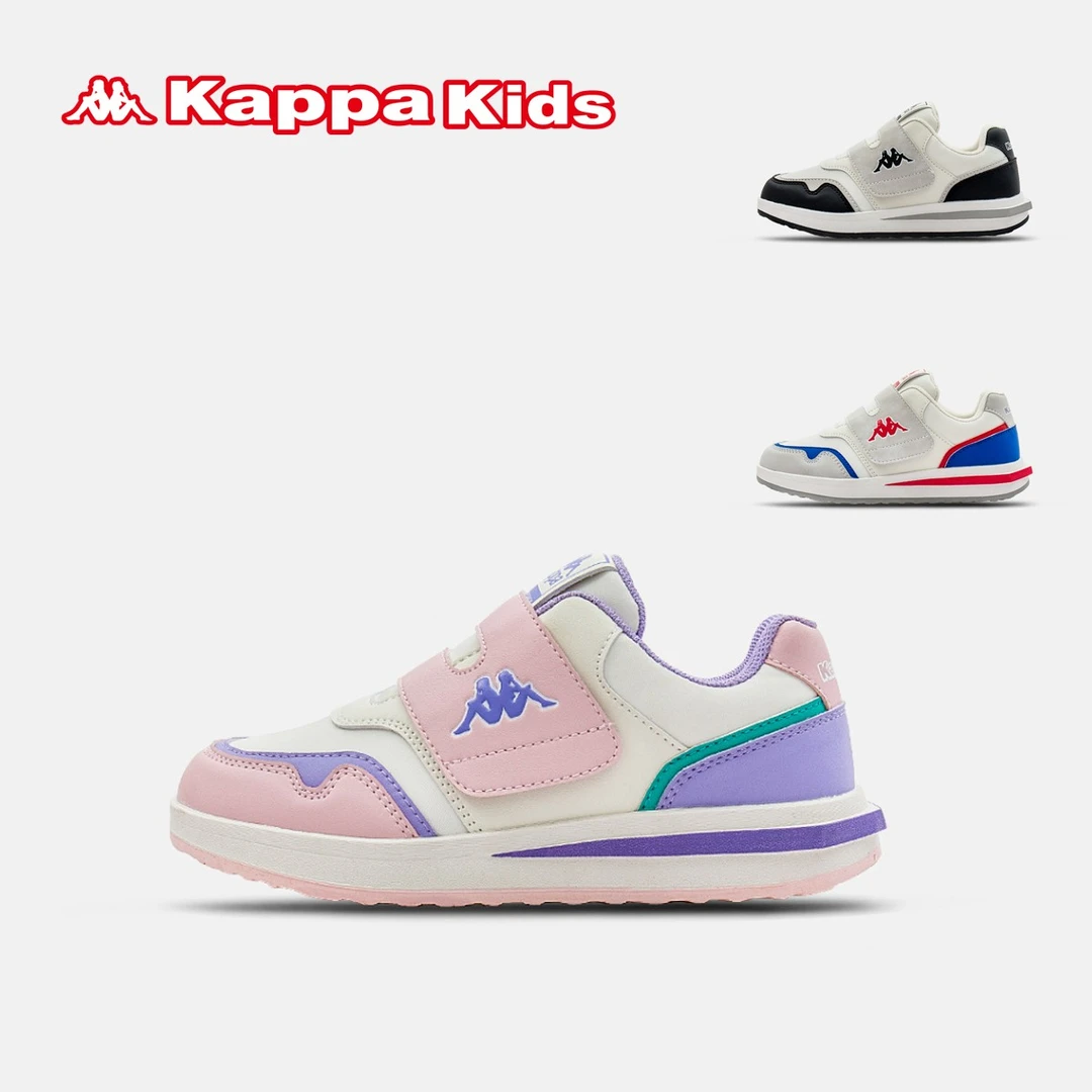 【Kappa kids】卡帕新款舒适百搭防滑经典低帮板鞋KAZD1241027