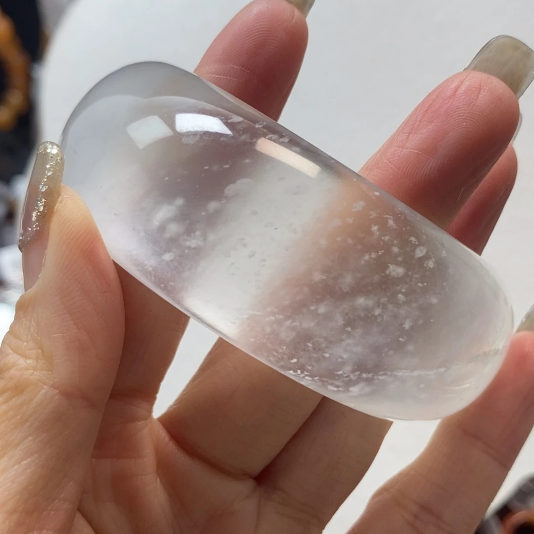 石英质玉未镶嵌手镯57-58