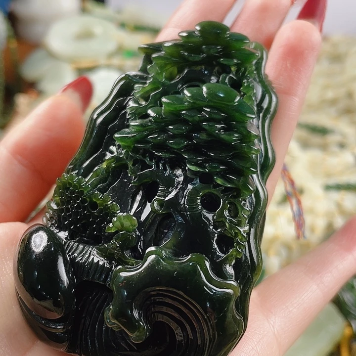 未镶嵌和田玉挂件