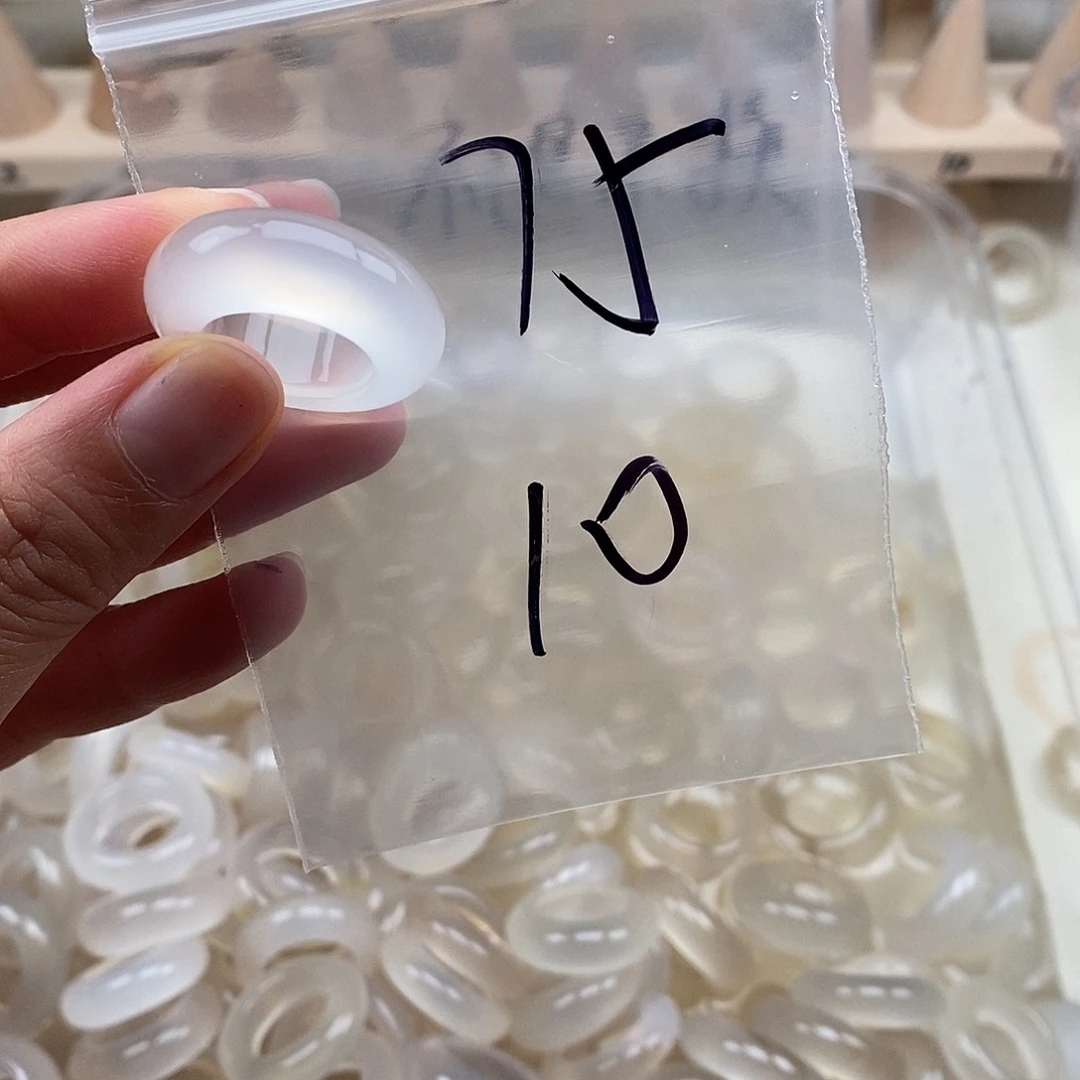 未镶嵌戒指玛瑙/玉髓