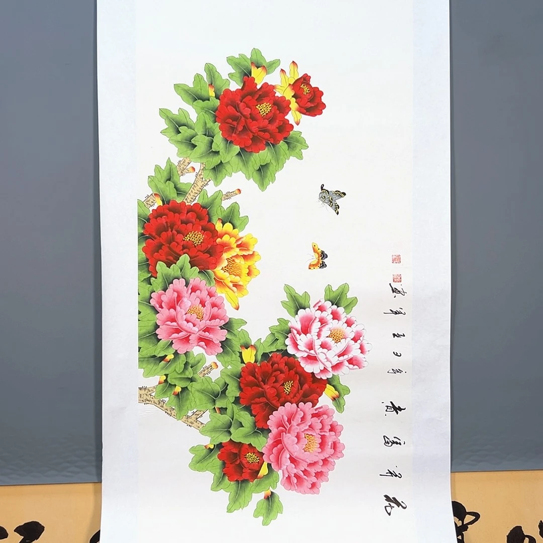 国画788 花鸟和蝴蝶在这里