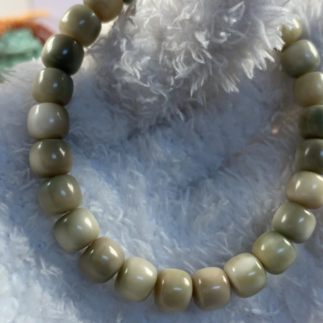 星月菩提吊坠沙**楠9×8老型青花瓷