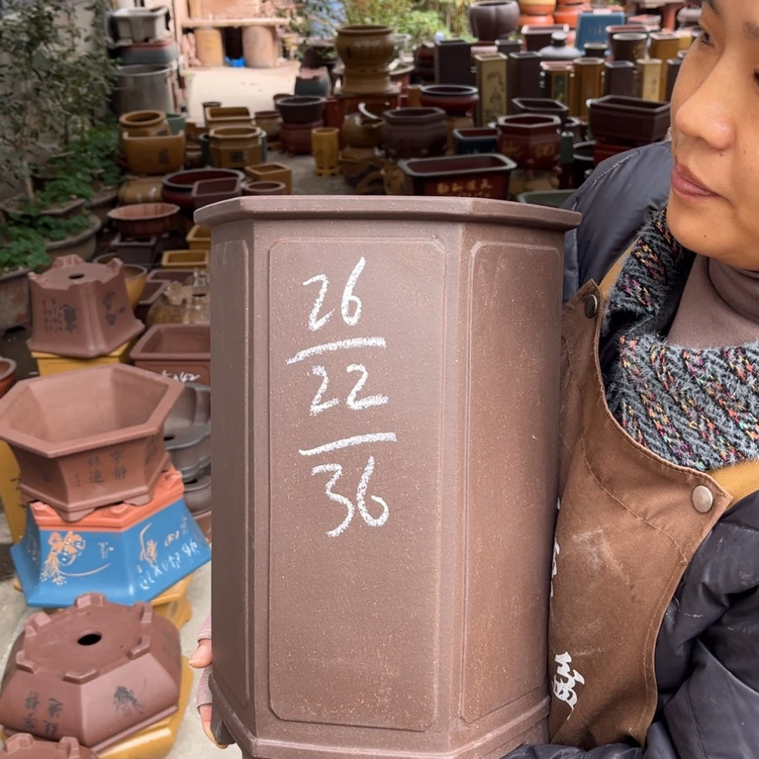 紫砂花盆盆景艺术