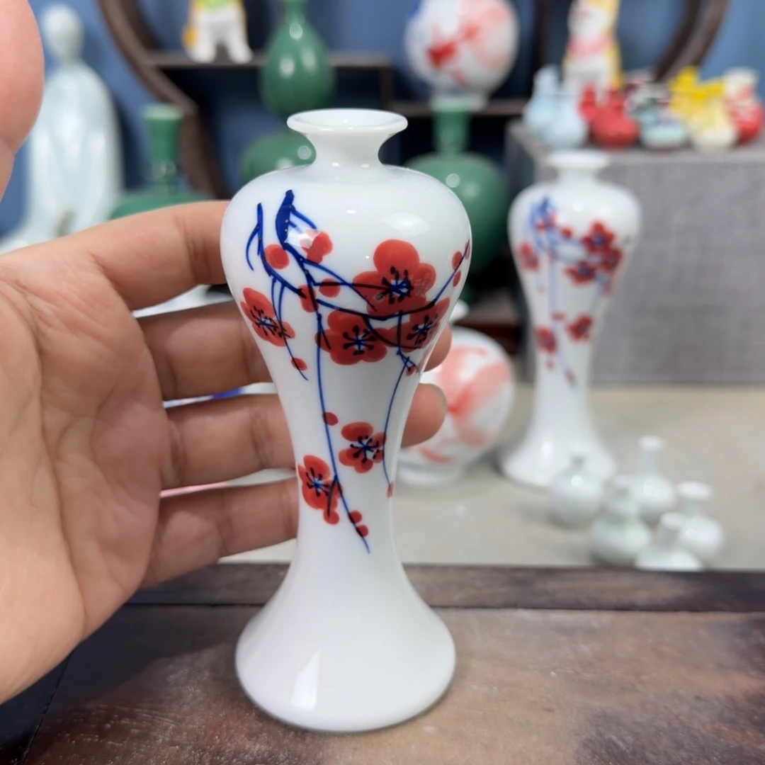 陶瓷手工小花器摆件