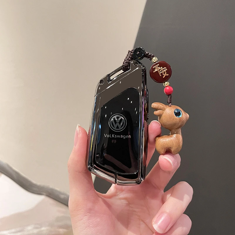 大众id3钥匙套高尔夫8凌渡lid4迈腾揽境330帕萨特pro车途昂扣25款