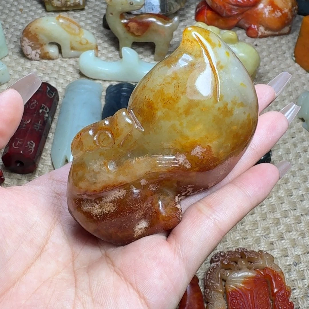 白玉菩提吊坠挂件