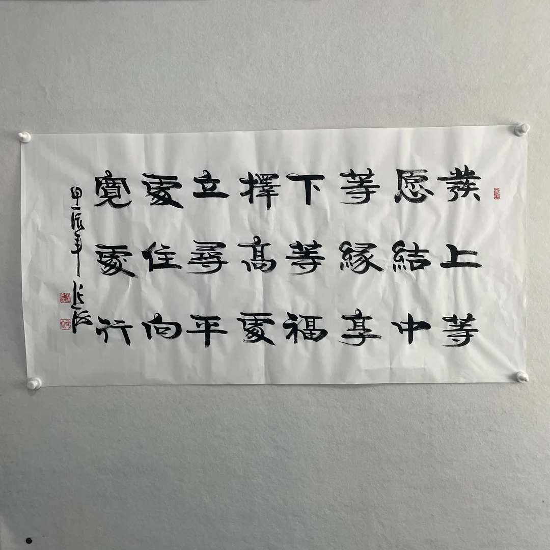 5237书法纸本水墨 136×68