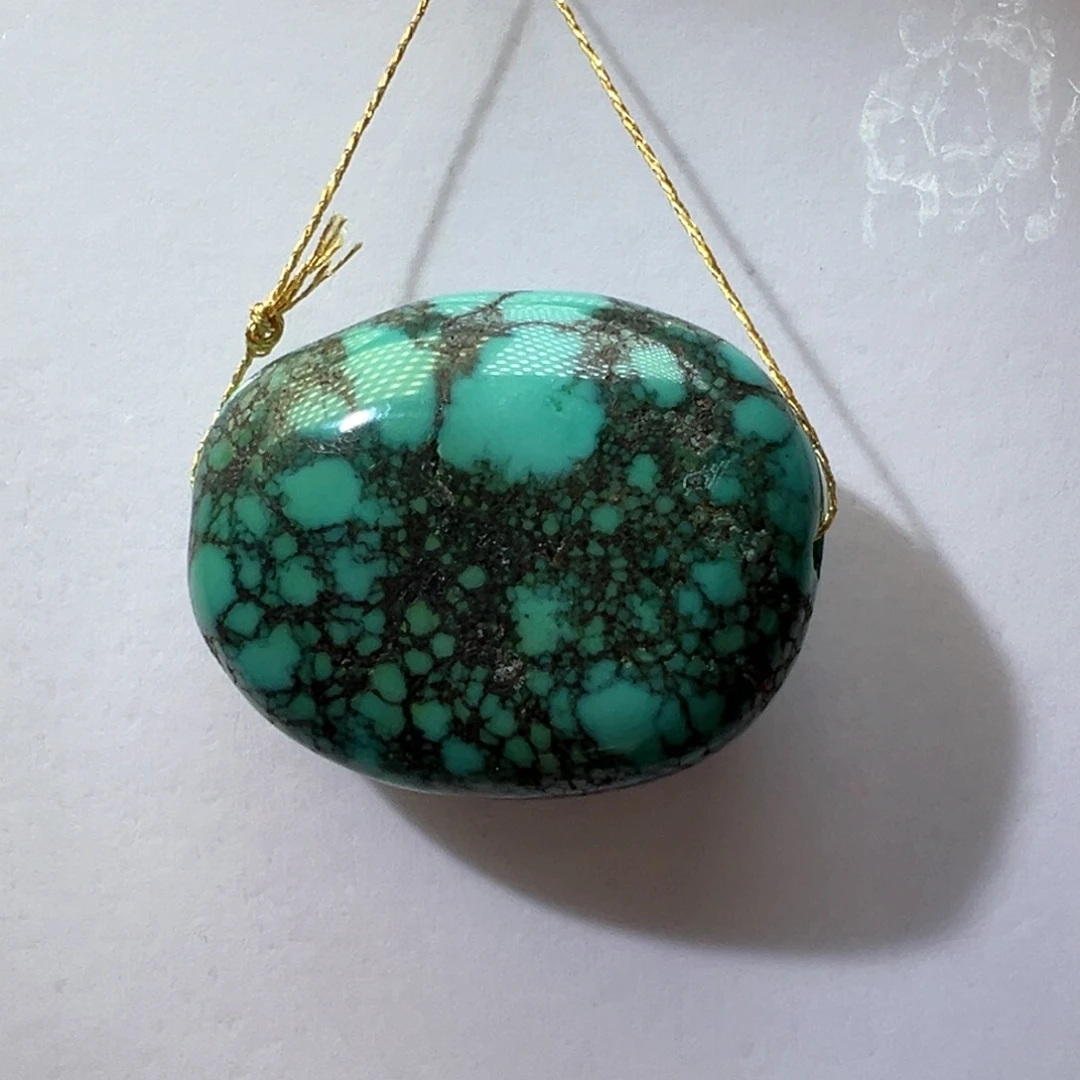 绿松石未镶嵌挂件