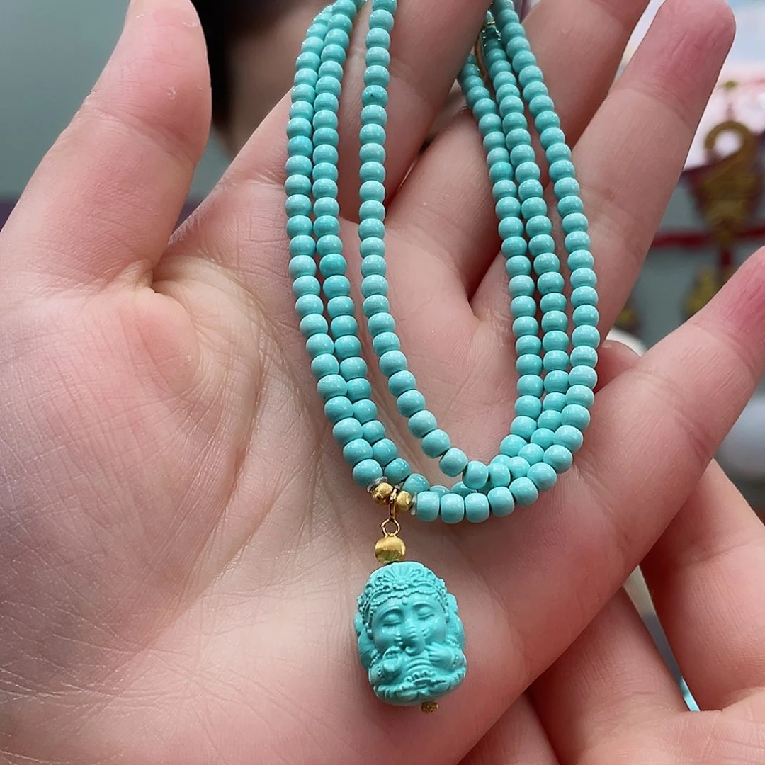 绿松石颈饰未镶嵌