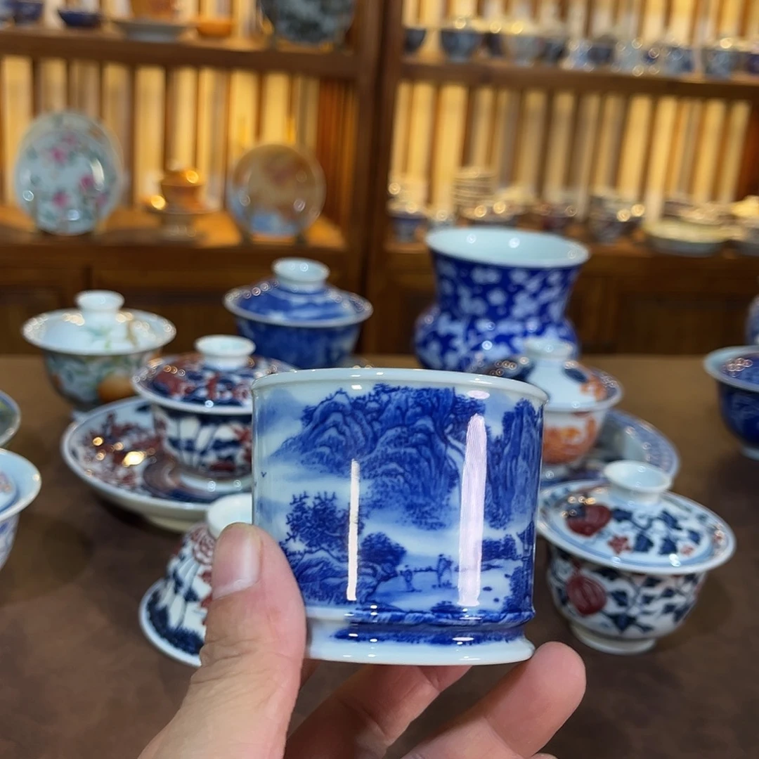 錡镇堂手工手绘杯