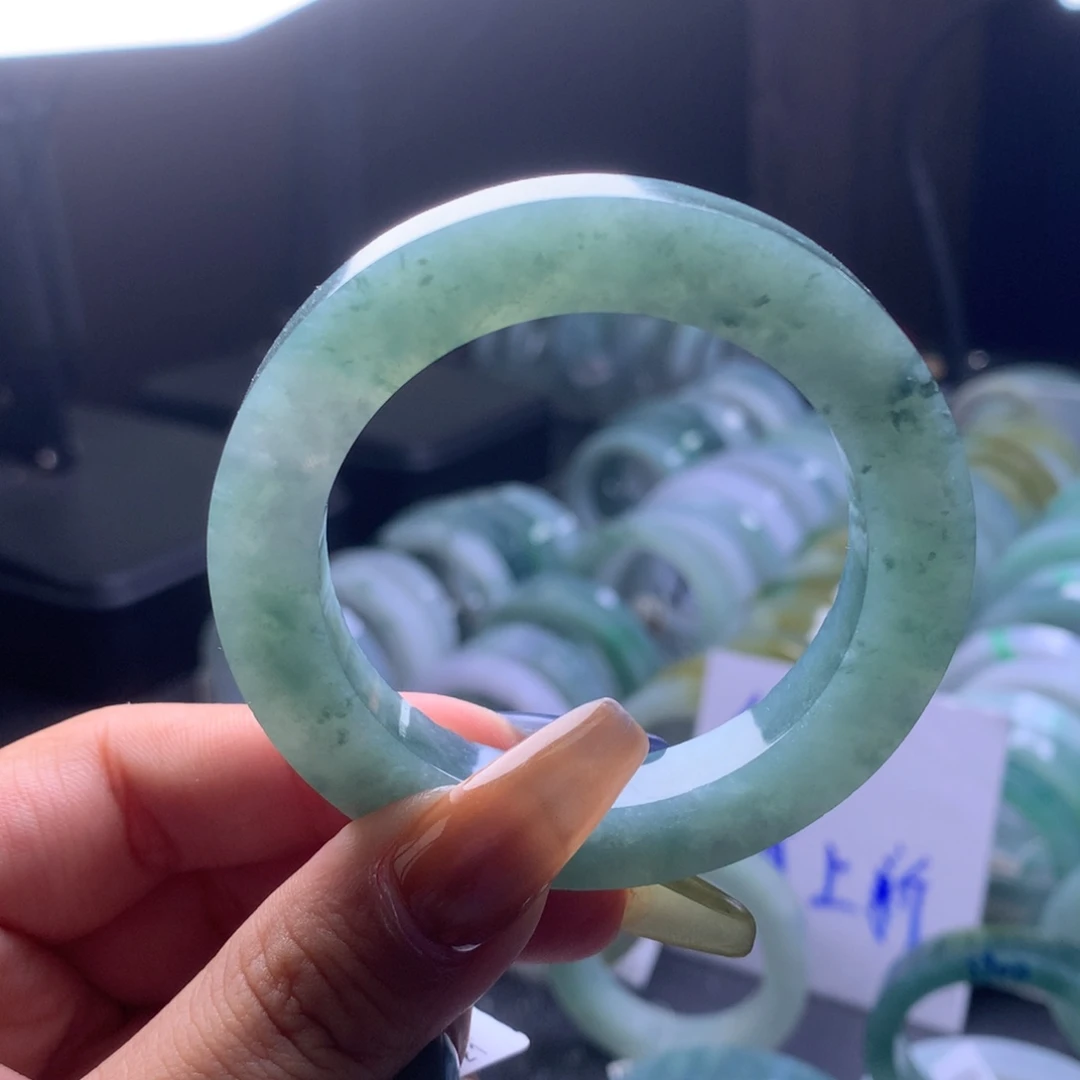 定制翡翠未镶嵌上新51-53圆