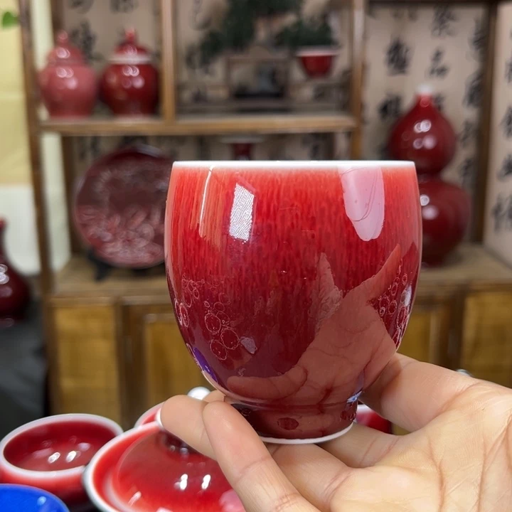 景德镇陶瓷浅行碗龙蛋杯