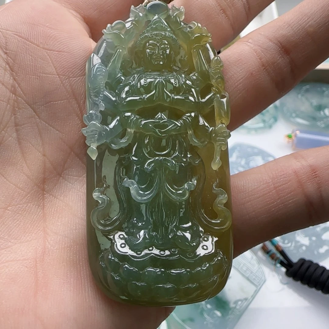 翡翠颈饰未镶嵌雨*晨11111111111