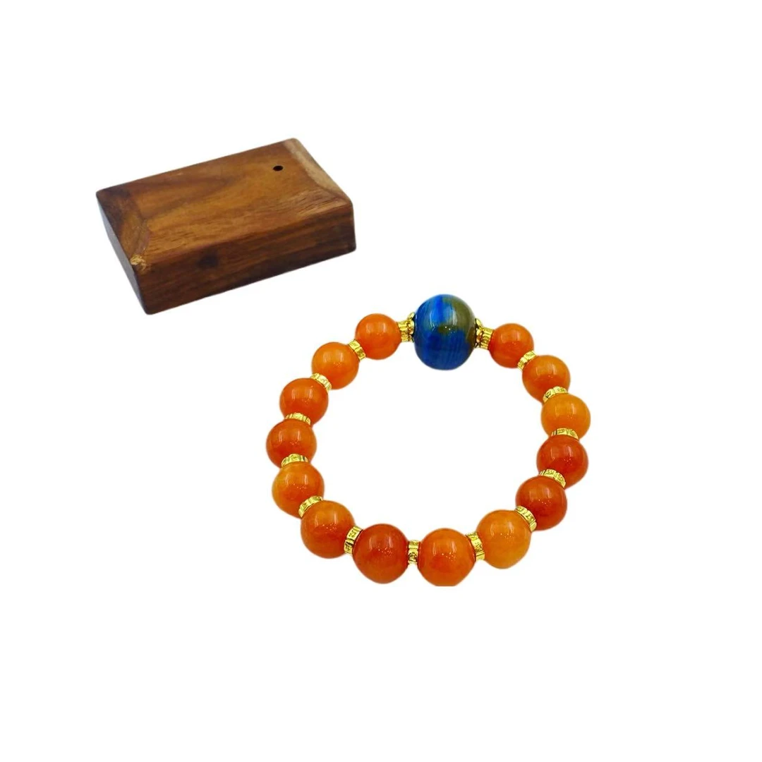 黄龙玉手链S1594