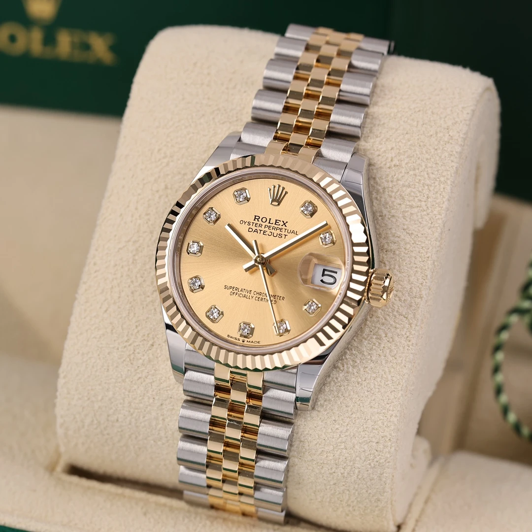 99新 Rolex/劳力士  278273-0026日志 钻刻香槟面 2025年2月