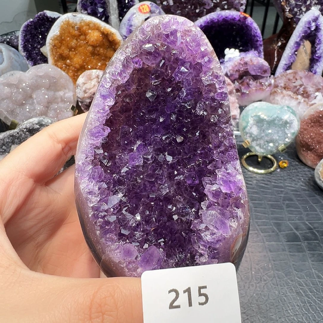 未镶嵌珠宝半成品紫晶