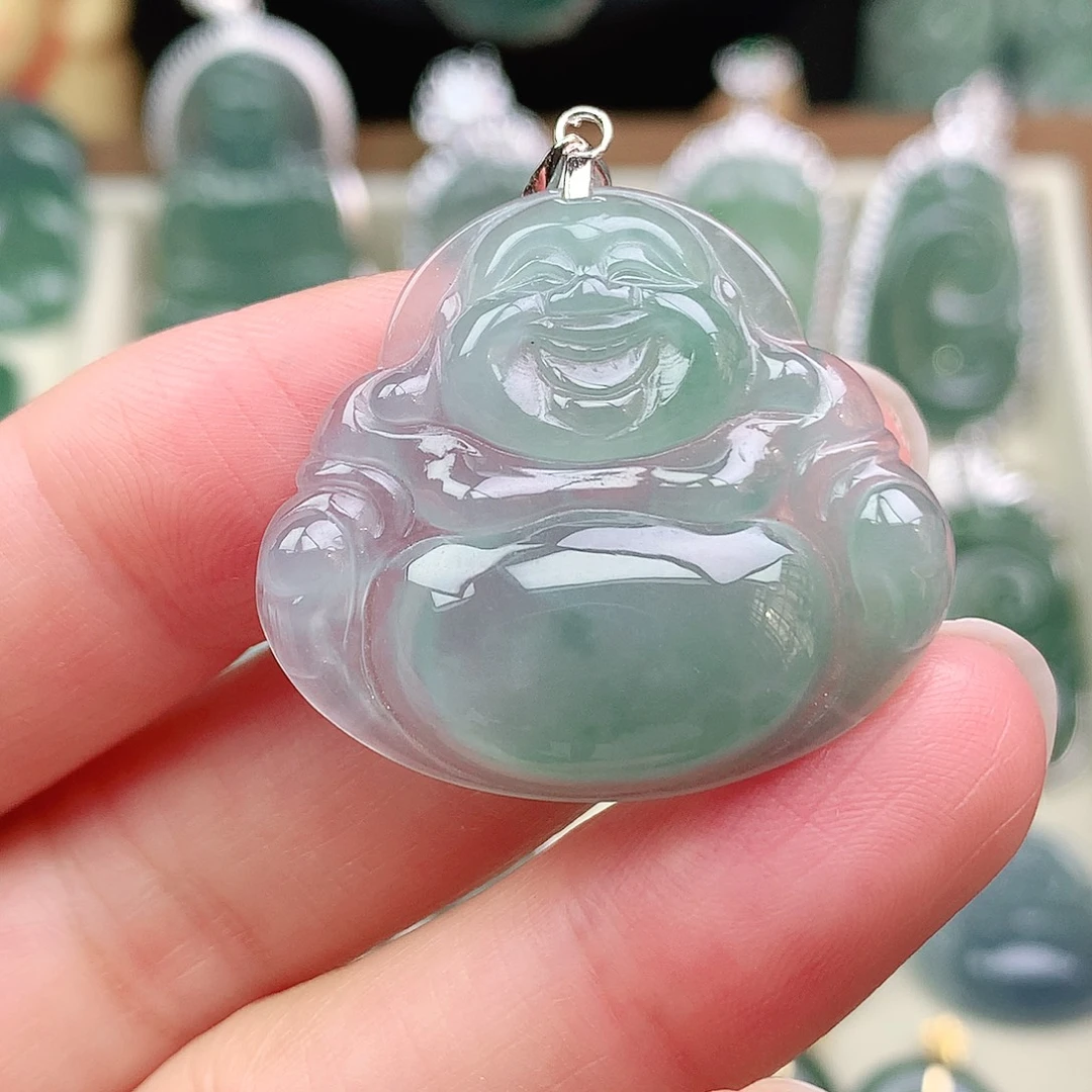 翡翠未镶嵌颈饰吊坠